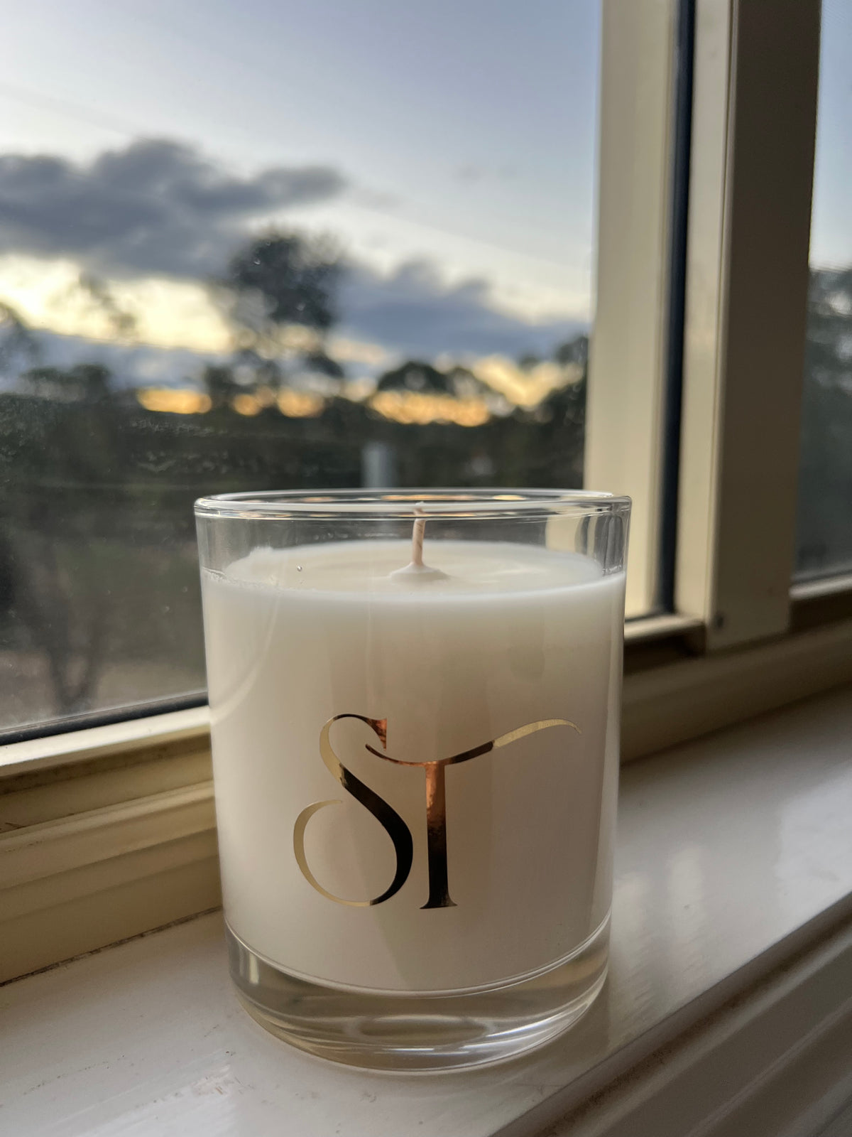 Clear Glass Candle 320ML