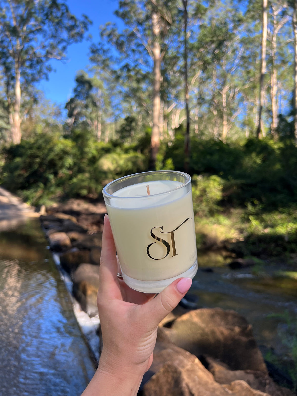 Clear Glass Candle 320ML